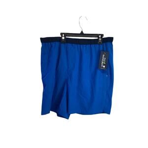 RFX Rainforest Sports Illustrated Board Swim Short Men Large Blue Black